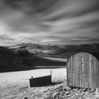 Buy canvas prints of  Shed in the Cheviots by Gavin Liddle