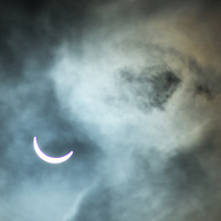 Buy canvas prints of  Solar Eclipse 1 by Gavin Liddle