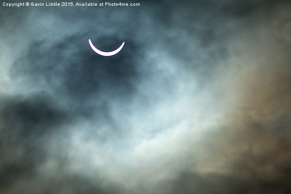  Solar Eclipse 3 Picture Board by Gavin Liddle