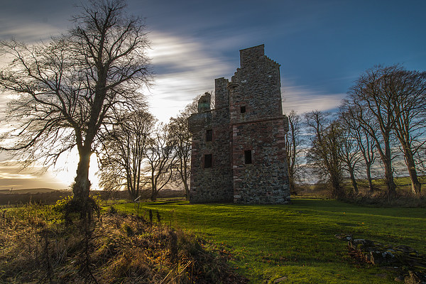  Greenknowe Tower, Gordon, Scottish Borders Picture Board by Gavin Liddle