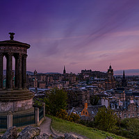 Buy canvas prints of Calton Hill at Sunset by Gavin Liddle
