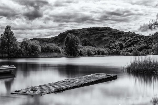 Jetty at Lake Grasmere Picture Board by Gavin Liddle
