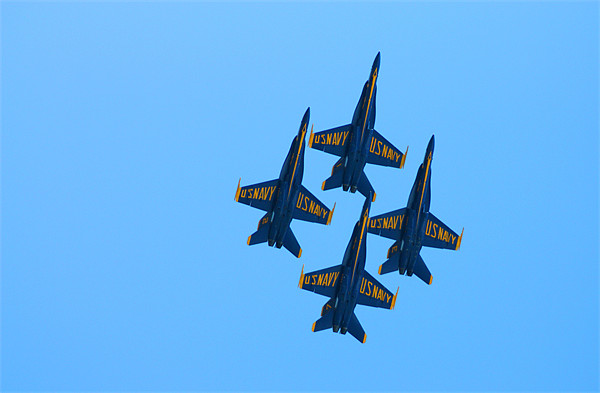 The Blue Angels Picture Board by Gavin Liddle