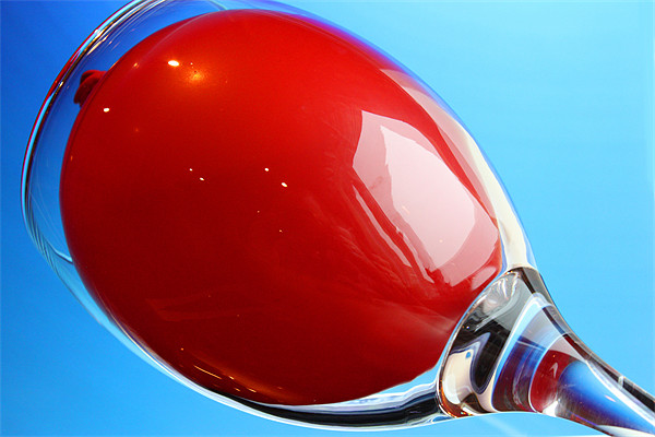 Balloon in a Wine Glass Picture Board by Gavin Liddle