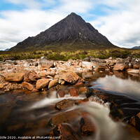 Buy canvas prints of Stream at Buachaille Etive Mor by Gavin Liddle