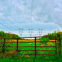 Buy canvas prints of Gate of Utility by Dillan Marsey