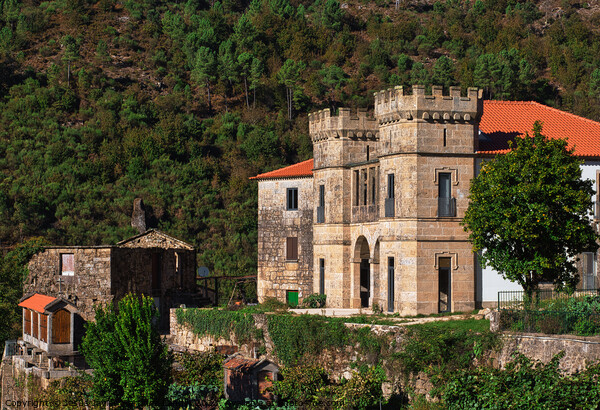 Majestic Beauty of Sistelo Castle Picture Board by Jesus Martínez
