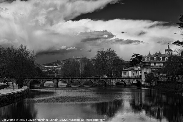 Mystical Roman Bridge in Chaves Picture Board by Jesus Martínez