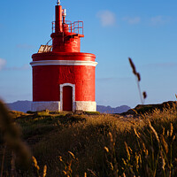 Buy canvas prints of Tranquil Red Beacon by Jesus Martínez