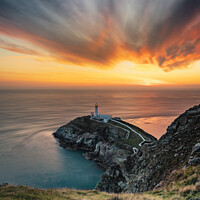 Buy canvas prints of South Stack Lighthouse by Lauren McEwan