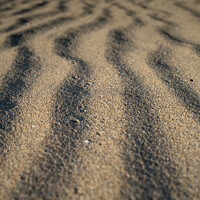 Buy canvas prints of Sand Pattern 3 by Lauren McEwan