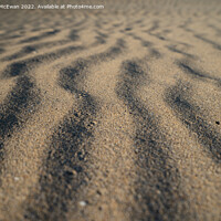 Buy canvas prints of Sand Pattern 4 by Lauren McEwan
