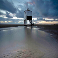 Buy canvas prints of Burnham-on-Sea Low Lighthouse by Lauren McEwan