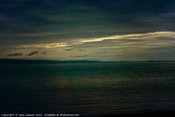 Sun setting over Orkney Picture Board by Jaxx Lawson