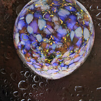 Buy canvas prints of Kaleidoscopic bauble  by Jaxx Lawson