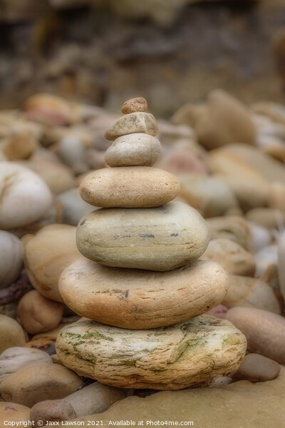 Stacked Stones Picture Board by Jaxx Lawson