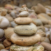 Buy canvas prints of Stacked Stones by Jaxx Lawson