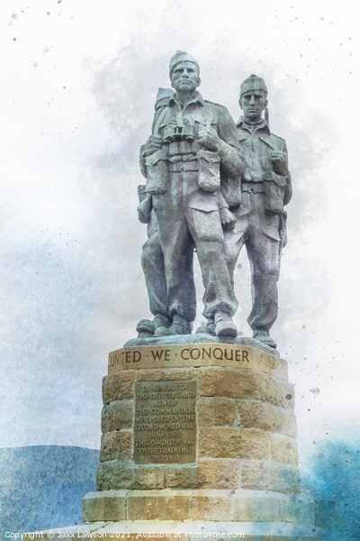 Commando Memorial Lochaber Picture Board by Jaxx Lawson