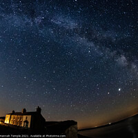Buy canvas prints of Milky Way on the Sussex coast  by Hannah Temple
