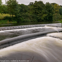 Buy canvas prints of Stepped Weir by Hannah Temple