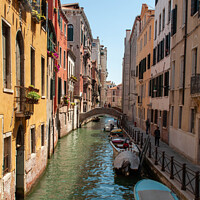 Buy canvas prints of Venice Canals  by Hannah Temple