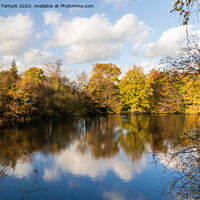 Buy canvas prints of Autumnal Reflections by Hannah Temple
