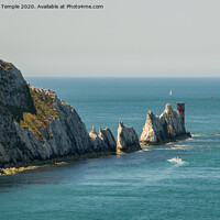 Buy canvas prints of The Needles by Hannah Temple