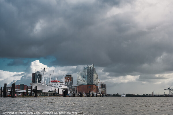 Elbphilharmonie modern concert hall in Hamburg harbor, Germany Picture Board by Frank Bach