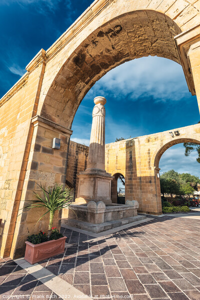 Upper Barakka Gardens in Valletta on Malta Picture Board by Frank Bach