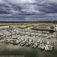 Buy canvas prints of Maritime center for seasports in Esbjerg new harbor in Denmark by Frank Bach