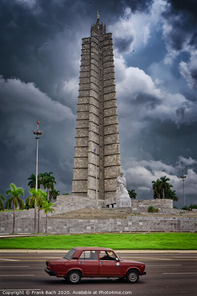 Freedom monument plaza in Havana, Cuba Picture Board by Frank Bach