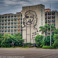 Buy canvas prints of Freedom monument plaza in Havana, Cuba by Frank Bach