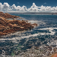 Buy canvas prints of Yallingup Canal Rocks in Western Australia by Frank Bach