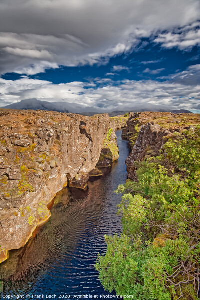 Thingvellir Golden circle National Monument in Iceland Picture Board by Frank Bach