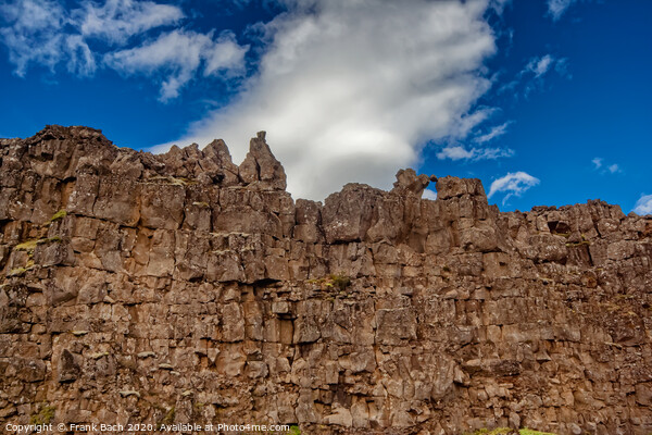 Thingvellir Golden circle National Monument in Iceland Picture Board by Frank Bach
