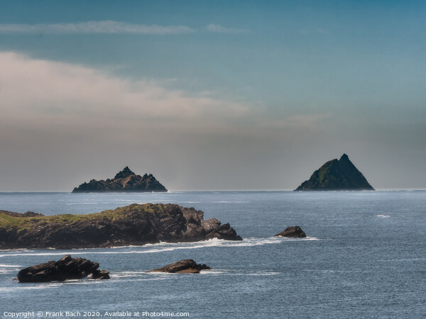 Skellig islands seen from Valentia island Picture Board by Frank Bach
