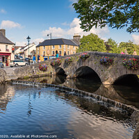 Buy canvas prints of Westport bridge in county Mayo, Ireland by Frank Bach