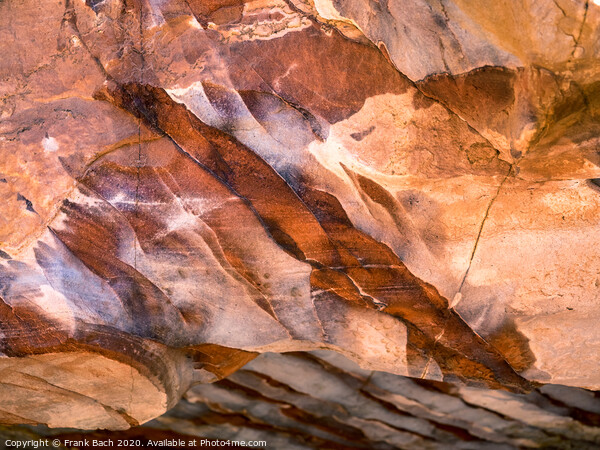 Sandstone structure in the City of Petra Picture Board by Frank Bach