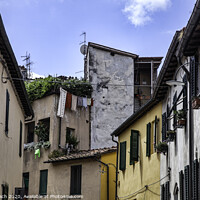 Buy canvas prints of Lucca, Tuscany, Italy. Streets by Frank Bach