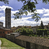 Buy canvas prints of Lucca, Tuscany, Italy. Streets by Frank Bach