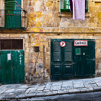 Buy canvas prints of Old green fringed doors by Frank Bach