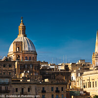 Buy canvas prints of Panorama of Valletta, Malta by Frank Bach