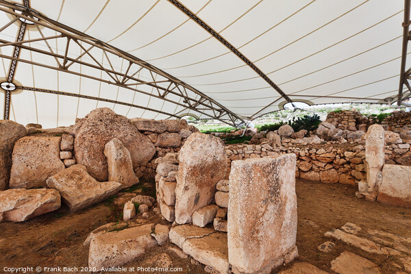 Mnajdra temples on malta Picture Board by Frank Bach