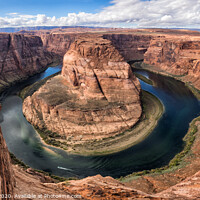 Buy canvas prints of Horseshoe Bend in Page, Arizona by Frank Bach