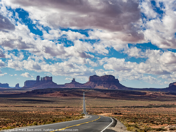 Monument Valley Navajo National Monument in Utah Arizona, Picture Board by Frank Bach