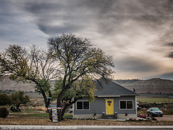 Home in a small village in Utah Picture Board by Frank Bach