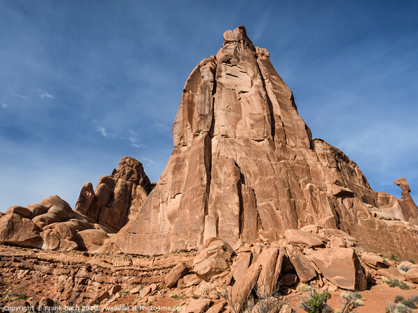 Cathedral Rock in Capitol Reef national monument, Utah Picture Board by Frank Bach