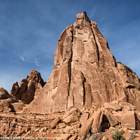Buy canvas prints of Cathedral Rock in Capitol Reef national monument, Utah by Frank Bach
