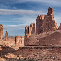 Buy canvas prints of Capitol Reef National Monument scenic view, Utah by Frank Bach