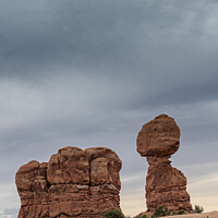 Buy canvas prints of Balanced Rock in Arches National Monument, Utah by Frank Bach